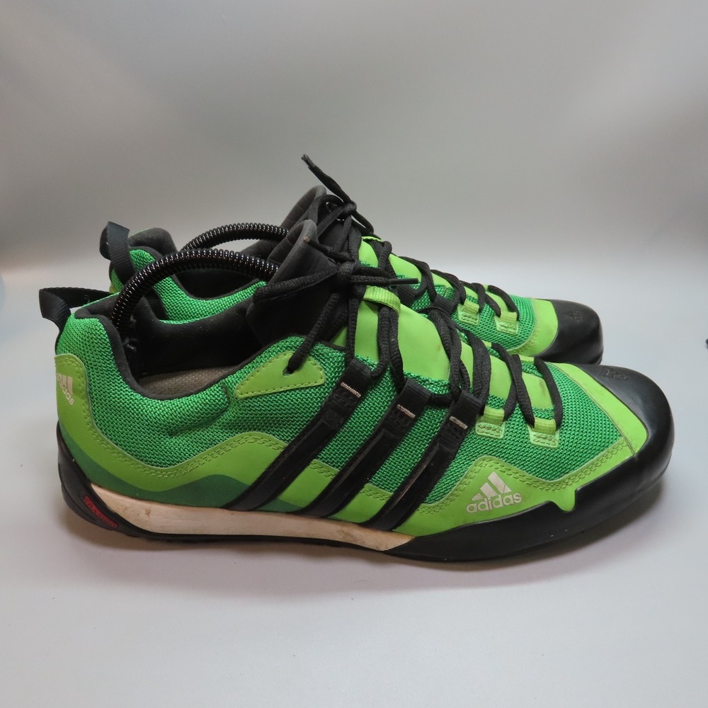 Adidas Terrex Swift‎ Solo Approach Green Black Shoes Sneakers Mens Size 11